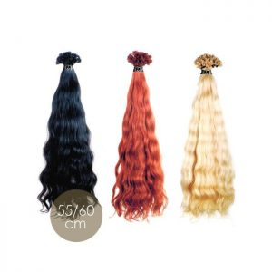 Cabello con Keratina 55/60cm 10pz. Ondulado