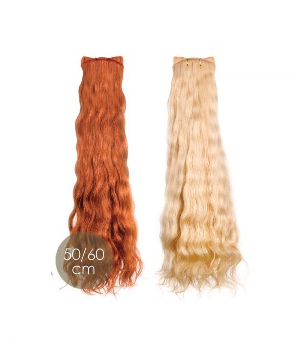 Cabello tejido 50/60cm 100g Ondulado