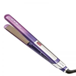 Plancha alisadora profesional del cabello Silk Effect 24 de She by SOCAP en color morado