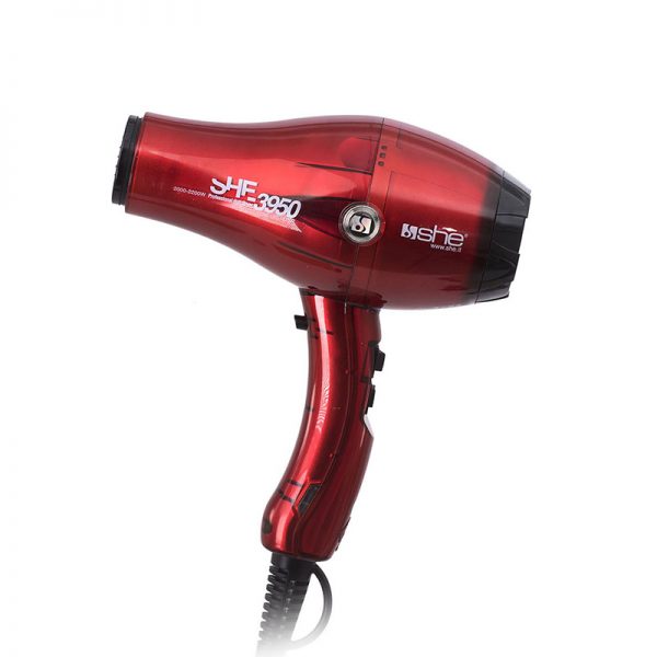 Secador profesional 3950 en color rojo