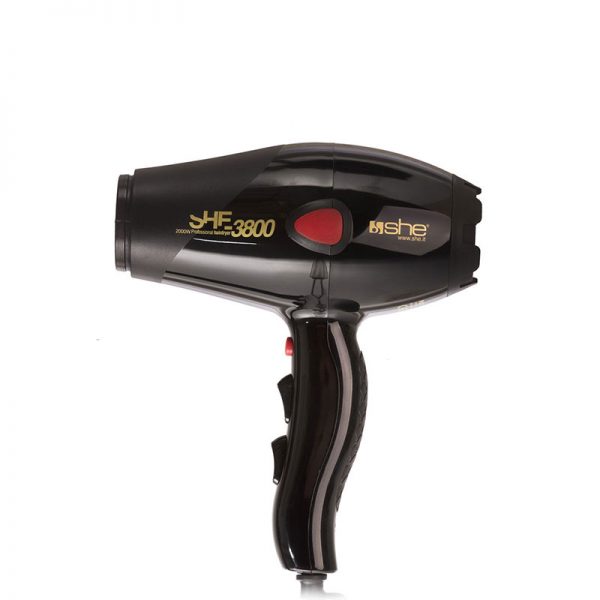 Secador profesional 3800 en color negro