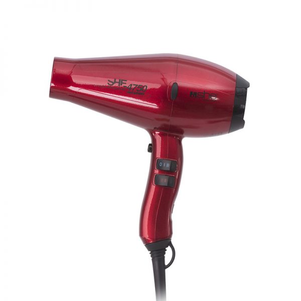 Secador profesional 4750 en color rojo