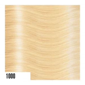 Color 1001 de extensiones de pelo natural