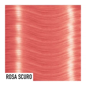 Color de extensiones de pelo en color rosa oscuro