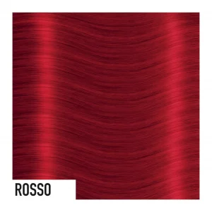 Color de extensiones de pelo en color rojo