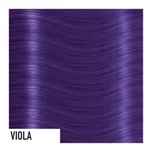 Color de extensiones de pelo en color violeta